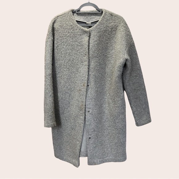 *SALE* Grey Sweater Jacket || BENCH || size M - Picture 1 of 3